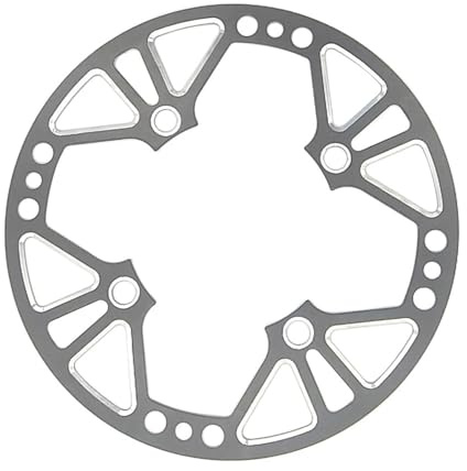 GZXXB Fahrradkettenblatt 26T 104 BCD 42T 44T Aluminium Legierung Kette Rad Schutz MTB Kettenblatt Abdeckung Mountainbikes Kettenblätter Schützen(44T)