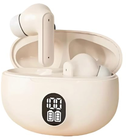 Ear Buds - Noise Cancelling Stereo Sound Station, Wireless Earphone, Sports Headphones, Cordless Earphones, plastlc Accessory Case Set | for 3 Sizes Earplugs Great Fit Waterproof Audio