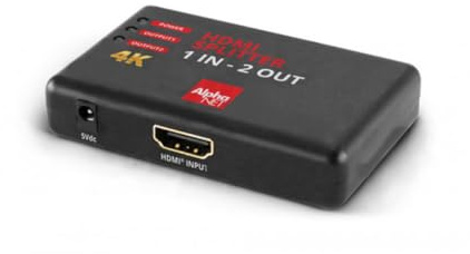 Distributore HDMI, 1 in 2 out 4K 30Hz - ALPHA ELETTRONICA CT302/6-1