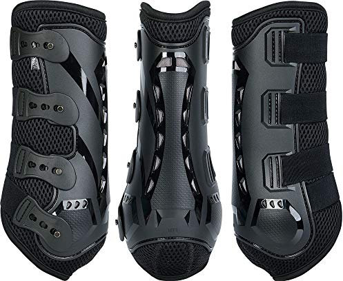 Harry's Horse Gamaschen air mesh pro für hinten, Farbe:schwarz, Größe:L