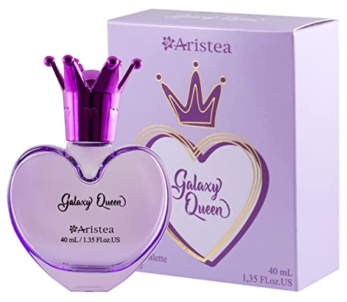 Aristea Parfum Damen Galaxy Queen, Eau de Parfüm für Frauen, holziger Damenduft, 40ml