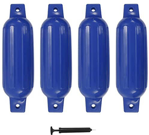 INLIFE Bootsfender 4 STK. Blau 41 x 11,5 cm PVC,2.75kg,92376