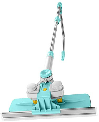 Folpus Tergicristallo per vetri Multiuso con Asta telescopica di Pulizia a Forma di U Detergente telescopico a Doppia Faccia per la Pulizia delle