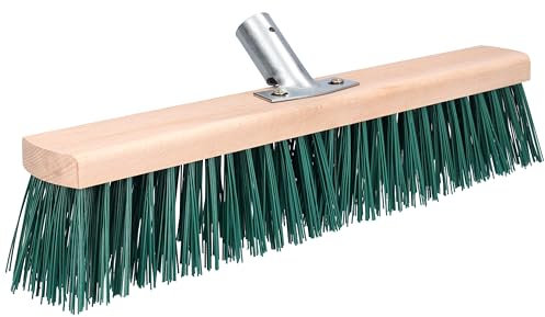 ToolSpace 1 pcs Brosse de Balayage 40 cm Balai de Rue et pavé pour Usage extérieur, Balai de Jardin