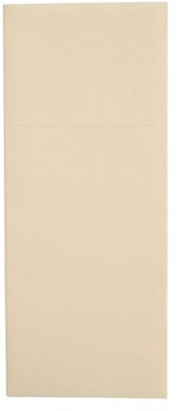 Fiesta Recyclable Tablin Dinner Napkin Cream 48x40cm Airlaid Pocket Fold (Pk 400)