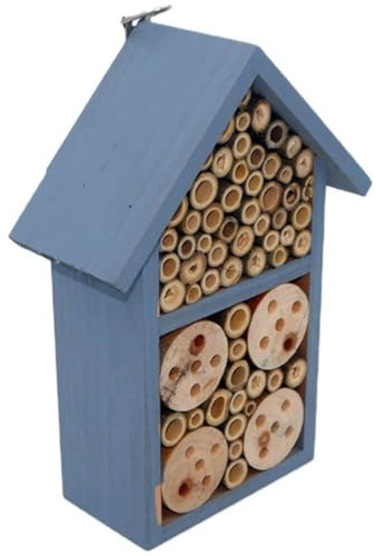 Maison D'insectes en Bois Naturel Hôtel D'insectes Sauvages Maison D'abeilles Habitat pour Coccinelles Coccinelles en Bois Fer Palettes en Bois