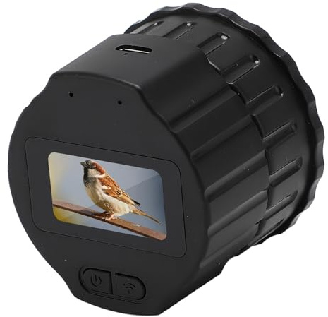 WiFi-Teleskopkamera, Kabelloses Elektronisches Okular, Unterstützt HD-Videoaufzeichnung und 16 MP Fotos, für 28 Mm Bis 48 Mm Teleskop, Astrofotografiekamera