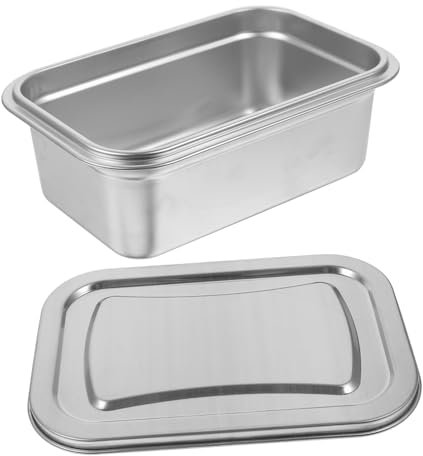 Cabilock Eisbehälter Gefrierbehälter Für Haushalt Und Küche Geeignet Für Eis Obst Salat Und Joghurt Mit Optimal Entwickeltem Deckel Für Bessere Aufbewahrung Aus Robustem Material