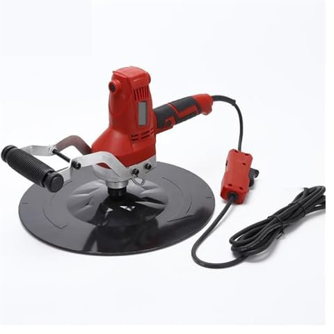 Setter de costura sin costuras, Máquina pulidora de alisado de pared de paleta de mortero de cemento epoxi de hormigón eléctrico 390MM 0-200RPM Y, para unir y nivelar la costura