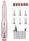 JODSONE Ponceuse pour Ongles Professionnel 20000 tr/min, 6 en 1 Lime a Ongle Electrique Sans Fil, Travail silencieux efficace avec 6 forets de rechange pour Les en Acrylique et en Gel