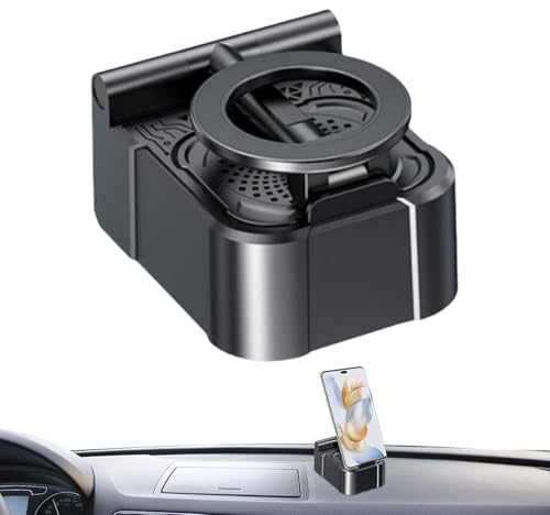 Generisch Soporte para teléfono móvil para escritorio, soporte magnético portátil con altavoz, accesorio de escritorio, práctico gadget multifuncional para el día del padre, regalo de cumpleaños