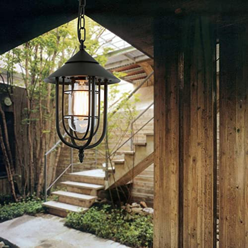 Lustres LED, lustres de pavillon d'extérieur, luminaires de cour étanches, luminaires de galerie, luminaires suspendus dédiés aux vérandas, luminaires de pavillon, luminaires d'avant-toit, pour chambr