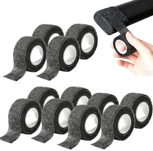 AYHYHLJZJ 12 Rouleaux de Feutre Auto-Adhésif 2,5 cm x 4,5 m – Protecteurs de Pieds de Meubles Antidérapants, Anti-Rayures, Réducteurs de Bruit pour Parquet, Carrelage, PVC