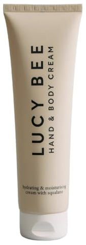 Lucy Bee Fragrance Free Hand & Body Cream, Hydrating Moisturiser, 150ml
