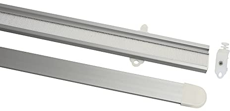 Gardinia riel, Aluminio, Plata, 70