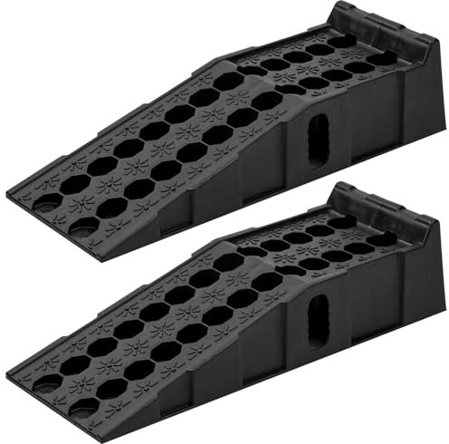 KATSU 2PCS Hochleistungsplastikgaragen-Werkstatt-Auto-Service-Rampen (Standard V2)