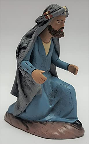 Arte Pesebre - Pastor adorando Manos Sueltas, para Figuras de 12 cm