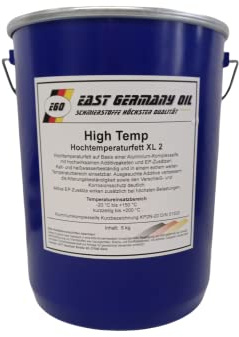 East Germany Oil Mehrzweck -Hochtemperaturfett XL 2 Eimer 5 Kg Inhalt