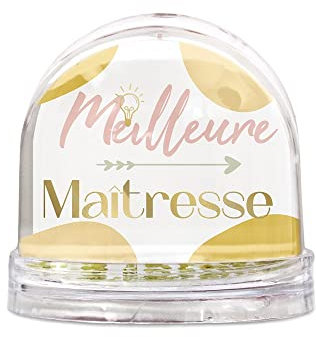 Boule à Neige modèle Meilleure maîtresse