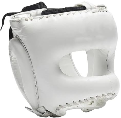 Boxhelme für Kickboxen, geschlossen, volle Sport-Kopfbedeckung, Kampfkunst-Kopfbedeckung, Schutz, PU-Leder, Box-Kopfbedeckung für Männer und Erwachsene