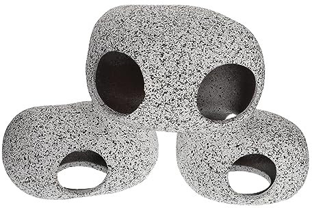 Toyvian Grotte De Cachette pour Poissons Et Crevettes Décoration De Paysage Aquarium Élément Décoratif Intérieur Réaliste