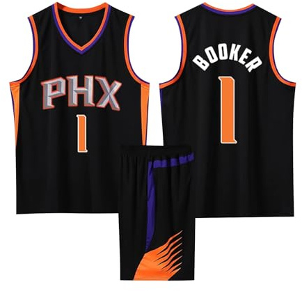 WEOPLKIN Magliette da Basket per Bambini e Ragazzi, Set Abbigliamento per Allenamento da Uomo, Ideale per Partite & Tempo Libero
