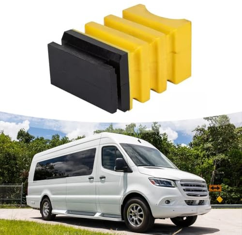 Moliuoly Amortiguadores de vibración para eje trasero, color amarillo, para Sprinter 2500 OEM SSR33854