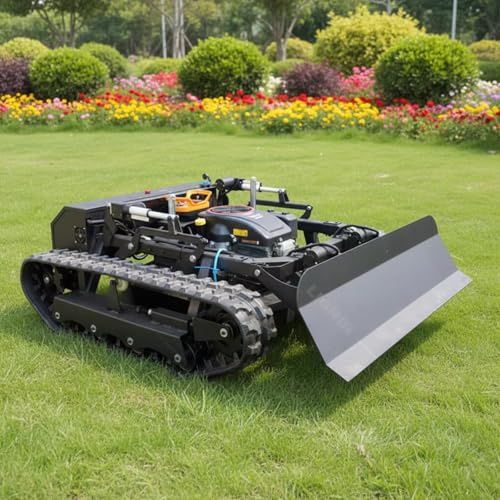 Cortacésped autopropulsado con control remoto con diseño todo terreno