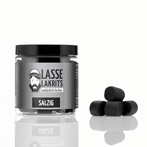 LASSE LAKRITS® | Dose Lakritz Salzig 1 Dose (165 g)