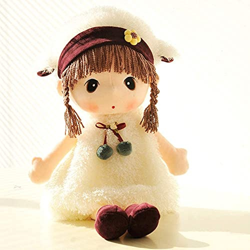 45cm Bambine Morbide Peluche Bella Bambola di Pezza, Fiaba Principessa Ragdoll Giocattolo Simpatico Cartone Animato Ragazza Bambola Giocattoli di Peluche Bambine Che dormono Bambola Partner Regalo