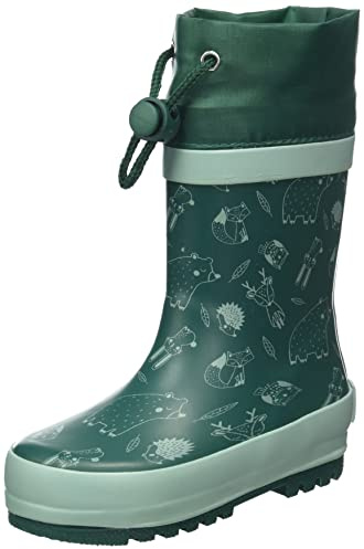 Playshoes Cordón Para Botas de Agua, Botas de lluvia Unisex niños, Animales Del Bosque, 24 EU
