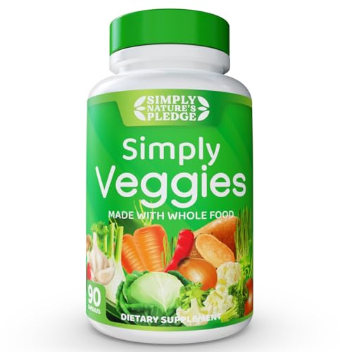 Simply Nature's Pledge - Made with Whole Food Superfoods, Packed with Beta Carotene & 18 Different Vegetables - 100% Soy Free