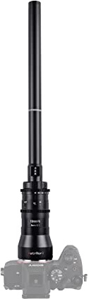 AstrHori 18 mm F8 APS-C Weitwinkel-2X-Makro-Sondenobjektiv mit integriertem Ringlicht für DSLR-Kameras der Canon EF-Mount-Serie EOS-1100D, EOS-500D, EOS-760D, EOS-5D, EOS-5D MarkⅡ, EOS-1D MarkIV