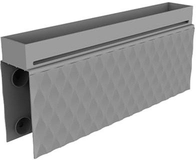 Sink Saddle for Kitchen Sink, Silicone Sink Saddle with Suction Cups, Large Durable Sink Protectors for Kitchen Sink, Kitchen Divided Sink Protector Mat Hold Sponge, Steel Wool Balls (Gray)
