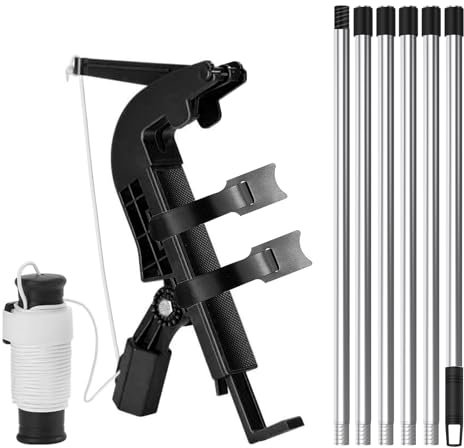 Adattatore per Asta Di Prolunga Bomboletta Spray, Prolunga per Supporto Bomboletta Spray,Estensione Bomboletta Spray Viene Fornito Con 78 Pollici,Spray Vespe,Estensione Delle Bombolette Spray