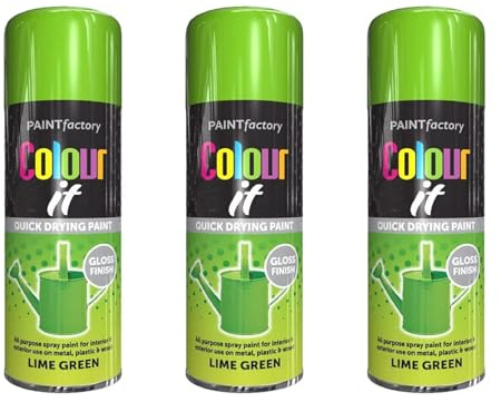 DIOXSTAR Lime Green Spray Paint
