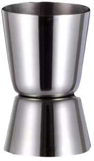 CHFYIJYHM Tazas medidoras de Acero Inoxidable de 30/40/50ml, coctelera de Vino de Fiesta, Jigger Doble, Accesorio for Bar de Fiesta en casa(30ml)