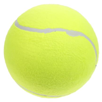 Toddmomy Giant Inflatable Tennis Ball Für Hunde Kauspielzeug Aus Sicherem Material Für Spielen Und Beißen Für Haustiere Und Spielstunden
