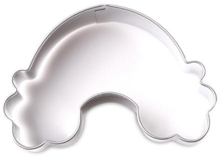 MAGICLULU Unicorn Cloud Cookie Cutters Stainless Steel Biscuit Cutters Baking Tools for Fondant Pastry DIY 3pcs Set Cartoon Shapes for Boys and Girls Baking