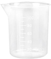 Vaso medidor, 3 unidades, vaso medidor graduado, transparente, for cocina, for hornear, líquido, sin asa, vasos medidores (50 ml)(100ml)