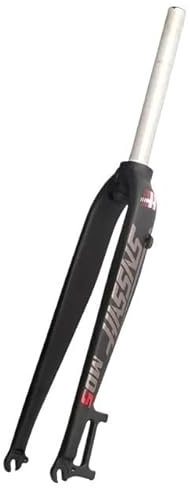 Forcella Bicicletta Forcella rigida opaca adatta for mountain bike in lega di alluminio da 26/27,5/29 pollici, tubo dritto, montante anteriore da 28,6 mm, forcella rigida MTB Forcella Della Bici(For26