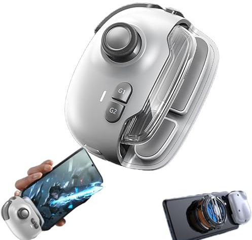 Tangxi Mobile Game Controller, Mobile Phone Game Controller, Cellphone Gaming Trigger Joystick with Customizable Macro Commands