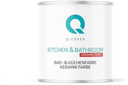 Q-COVER BAD-& KÜCHENFARBE | Zitronengelb | 2 L | für Wände – robust, schmutzabweisend, tiefmatt