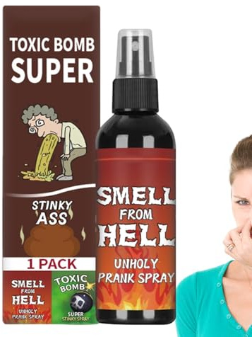 Stink Spray, Extra Stark Säker Rolig Present Skämt Nyheter - För Barn Och Vuxna Falsk Spray Illaluktande, För Barn Tonåringar Vänner Pojkar Flickor Familj