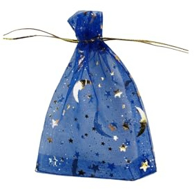 100 Stück Organzasäckchen Geschenkbeutel Zum Befüllen Geschenksäckchen Tüllsäckchen Schmucksäckchen Schmuckbeutel Organzersäkchen Organzabeutel Bags Geschenktüten Hochzeit (11,15 * 20cm)