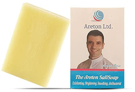 Sapone di bellezza con principi attivi: acido salicilico, acido kojico, zolfo ed aloe vera per esfoliante, illuminante ed aiuta a purificare i pori