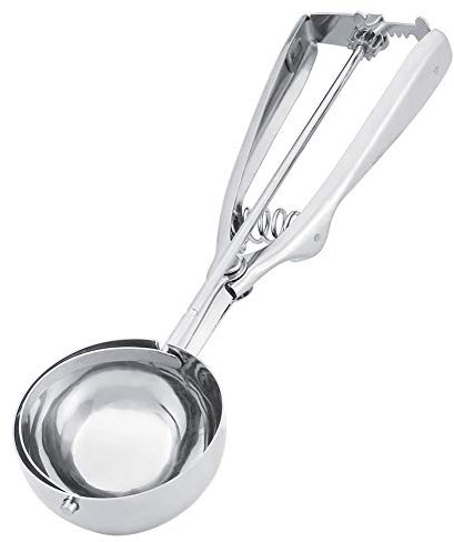 Aigend Ice Cream Scoop - Stainless Steel Ice Cream Scoop Cookie Scoop Ice Cream Scoop Trigger(6CM)