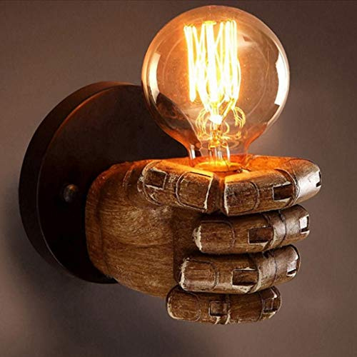 Retro Antike Faust Wandleuchte Die Vintage Industrielle Wandlampe E27 Edison Birnen Für Korridor Küchen Schlafzimmer Wohnzimmer Wandbeleuchtung Restaurant Café Bar Wand Lampe Hängeleuchte Wandstrahler