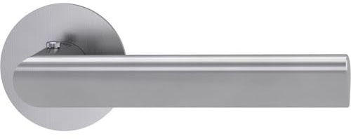 Türdrücker / Türbeschlag - TRI 134 Piatta S smart2lock - mit Schließmechanik im Griff - schließen/verriegeln ohne Schlüsselrosette (DIN RECHTS)