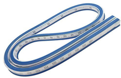 Ciieeo Kurvenlineal Flexibles Maßband Für Zeichnen Und Vermessung Als Zeichenlineal Für Schneiderei Und Handwerk